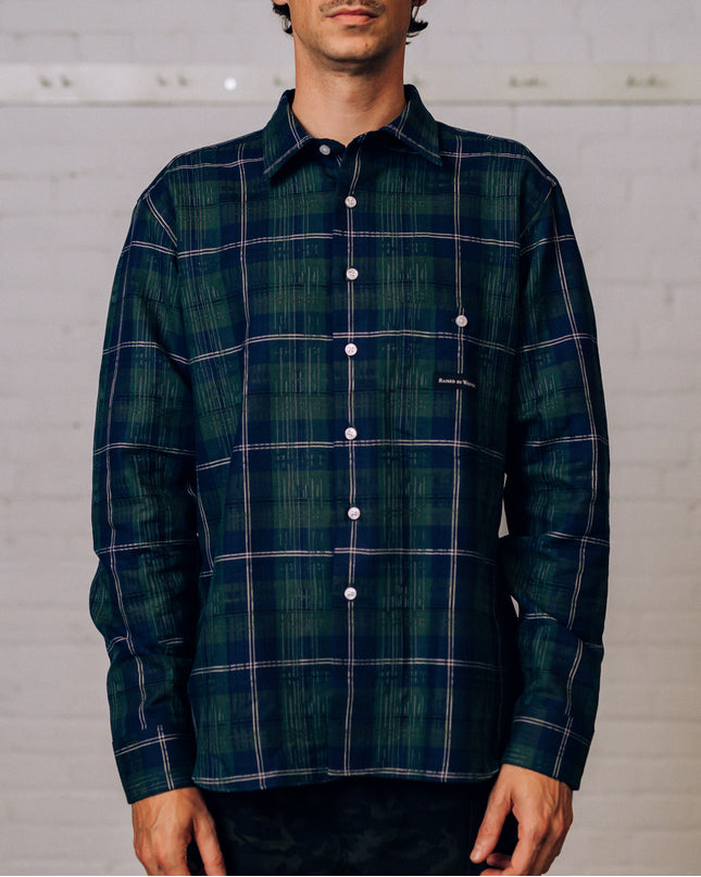 Glitch Plaid Shirt
