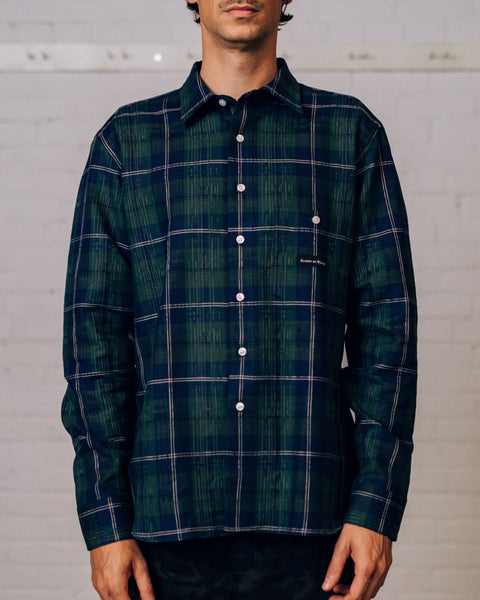 Glitch Plaid Shirt