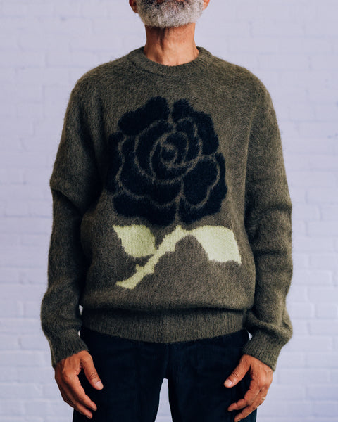 Black Rose Mohair Sweater