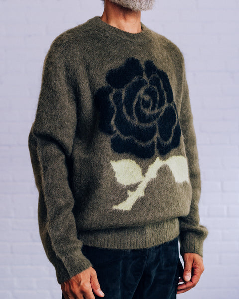 Black Rose Mohair Sweater