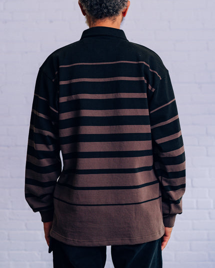 Bleeding Stripe Rugby Shirt (Small)