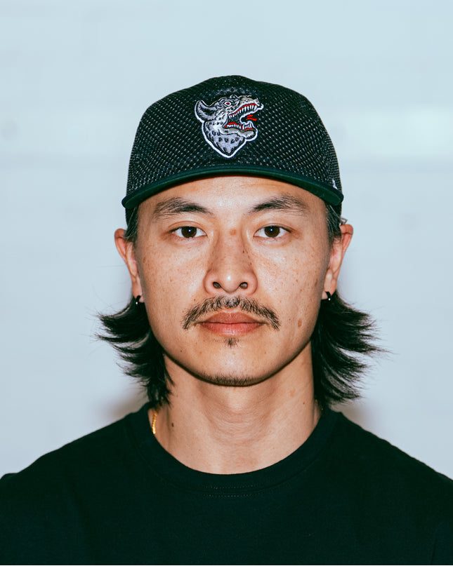 Mesh Overlay Hat