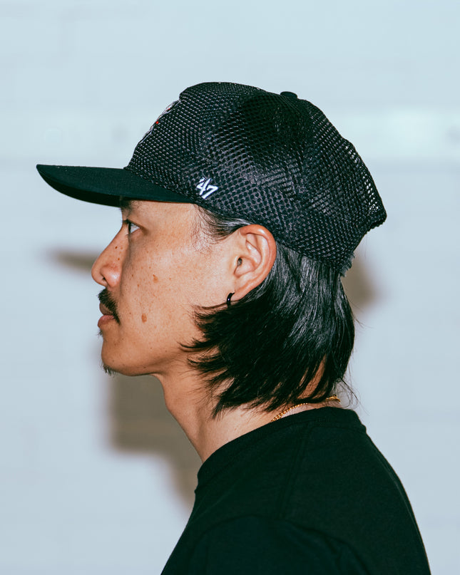 Mesh Overlay Hat