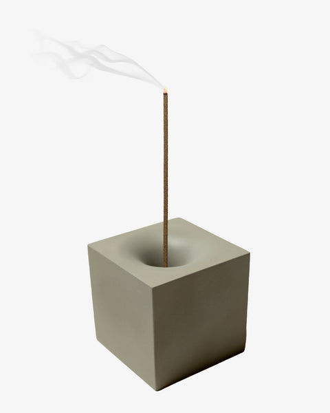 Concrete Incense Cube