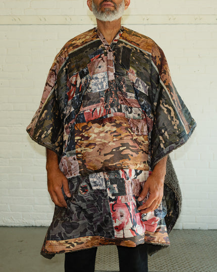 Patchwork Camp Poncho