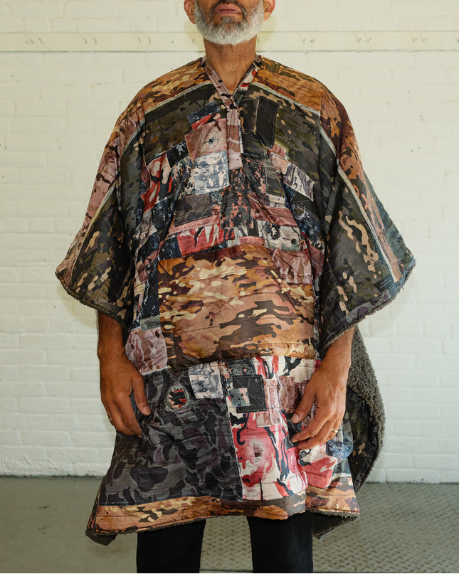 Patchwork Camp Poncho