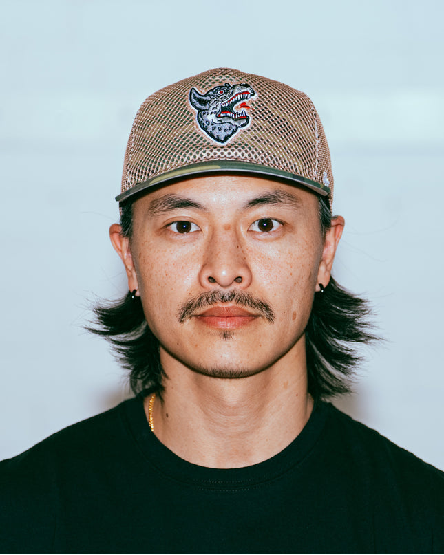 Mesh Overlay Hat