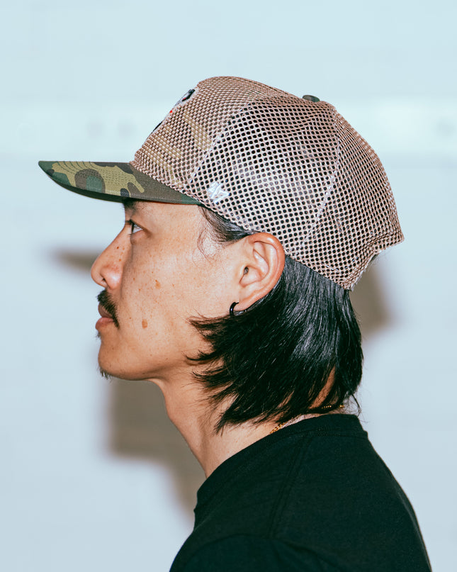 Mesh Overlay Hat